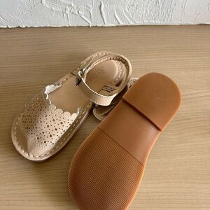 Charming Tan Kids Sandals